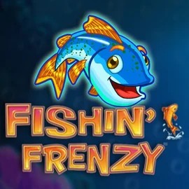 Fishin Frenzy logo by Blueprint Gaming at Rabbit Reel CasinoFishin Frenzy