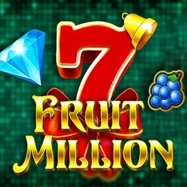 Fruit Million slot logo by BGAMING at Rabbit Reel CasinoFruit Million