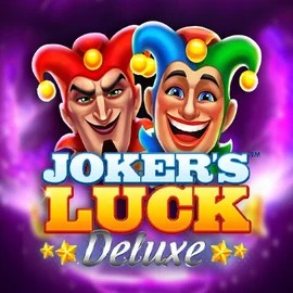 Jokers Luck Deluxe logo by Skywind Group at Rabbit Reel CasinoJokers Luck Deluxe