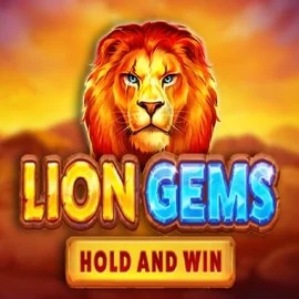 Lion Gems Hold and Win logo by Playson at Rabbit Reel CasinoLion Gems Hold and Win